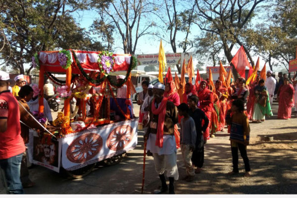 धूमधाम से निकली किसानी पालकी पदयात्रा , जगह-जगह हुआ स्वागत