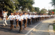 संघ सिर्फ हिन्दू समाज को जाग्रत ही नहीं, व्यक्तित्व निर्माण भी करता है:सोलंकी,  राष्ट्रीय स्वयं सेवक संघ का निकला पथ संचलन