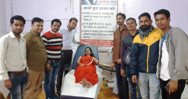अबकी बार 8000 पार पहुँचा रक्तदान,  मॉय बैतूल/रक्तदान एक जीवन व्हाट्सप ग्रुप से आई क्रांति